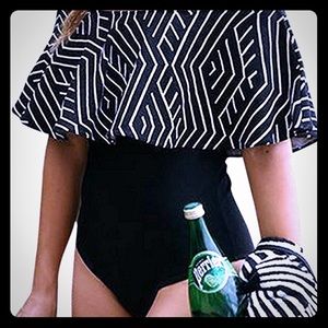 Off the shoulder, swimsuit